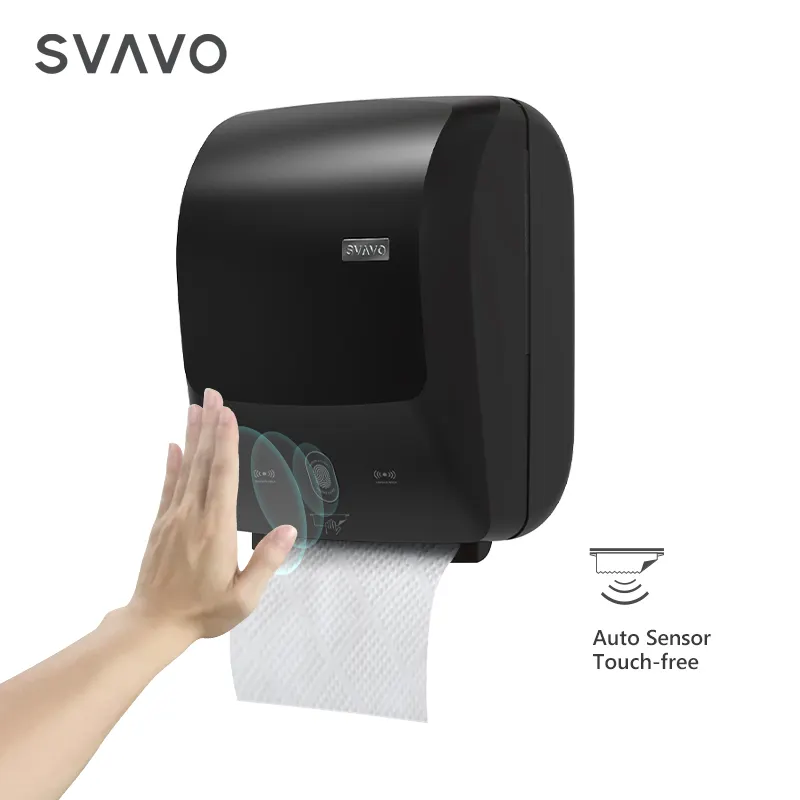 Hand Paper Towel Dispenser Wall Mount Touchless Commercial Folded
