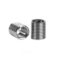 Kit d'inserts de réparation pour filetage de fil hélicoïdal M6 Inserts filetés en acier inoxydable pour plastique