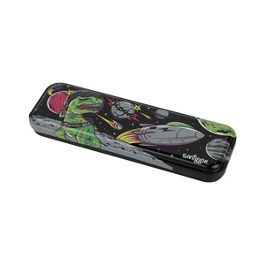 Custom Printed Gift Packing Pencil Candy Tea Gift Iron Boxes Metal Can Plate Tin Box Can