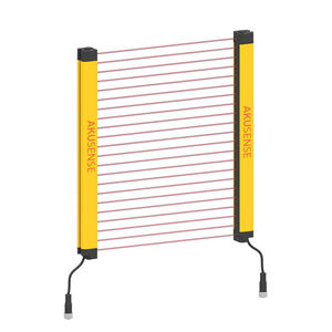 Cortina de Luz de Seguridad AkuSense BSL40-T0606PC, 6 Haces, Paso de 40 mm, 246 mm Ph, 0.1-6 m, PNP NC, IR de 860 nm, IP65, Tipo Económico - Product Image 2