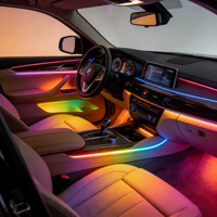 Accessoire électronique automobile de haute qualité, lumière ambiante Symphony pour BMW X5 F15 2014-2018 & X6 F16 2015-2019, lampe intérieure automobile