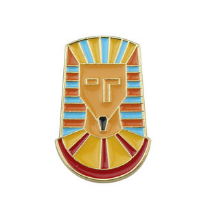 Nuova Spilla in Smalto a Tema Cartone Animato Antico Egitto, con Faraone, Croce Ankh e Piramide, per Borsa, Abiti, Risvolto, Distintivo, Gioiello, Regalo - Product Image 6