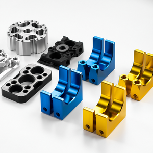 Piezas de aluminio anodizado mecanizado CNC personalizado, pieza de fresado CNC de Metal inoxidable de cobre y bronce - Product Image 1