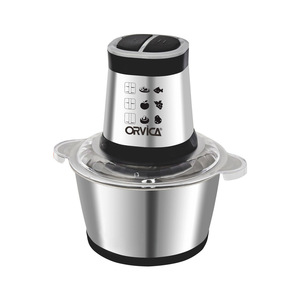 Picadora de Carne Multifuncional Orvica de 40L, Procesador de Alimentos Eléctrico de Acero Inoxidable, Electrodoméstico de Cocina - Product Image 1