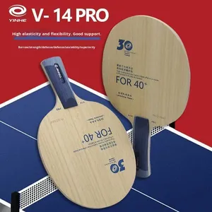 Hoja <span class=keywords><strong>YINHE</strong></span> V14PRO hoja <span class=keywords><strong>de</strong></span> <span class=keywords><strong>tenis</strong></span> <span class=keywords><strong>de</strong></span> <span class=keywords><strong>mesa</strong></span> <span class=keywords><strong>de</strong></span> grado profesional hoja Vertical Horizontal <span class=keywords><strong>de</strong></span> carbono <span class=keywords><strong>de</strong></span> colmillo azul externo - Product Image 1