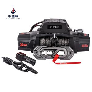 QSF Venta caliente 13500lbs Vehículo todoterreno Cabrestante eléctrico 12V Coche móvil Grúa Polipasto Cabrestante - Product Image 1