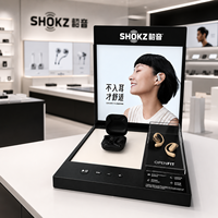 Support d'affichage portable pour écouteurs LED personnalisés, présentoir de produits électroniques pour magasin, support d'affichage pour écouteurs
