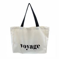Bolsa de Compras de Lona de Algodón con Logotipo Personalizado, Diseño Impreso, para Supermercado, Playa, Tienda, con Varios Tamaños