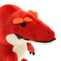 Fournisseur Animal en peluche Dragon rouge sur mesure d'après dessin de conception Peluche de haute qualité pour cadeaux d'événement