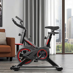 Yüksek Kaliteli Çelik Katlanabilir Taşınabilir Spin Bisikleti LCD Ekranlı Ayarlanabilir Dirençli Çevre Dostu Tasarım Kayışlı Sürücü 80kg Egzersiz - Product Image 6