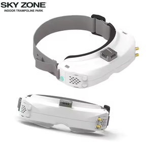 Skyzone Sky04x Pro OLED 5.8G 48ch Steadyview Receiver 1280x960 DVR <span class=keywords><strong>FPV</strong></span> Kính Với Đầu Tracker Fan Đối Với Drone Racing - Product Image 2