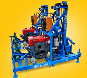 เครื่องเจาะแบบโรตารี่ติดตั้งบนรถตีนตะขาบสำหรับทุกสภาพพื้นผิว พร้อมชุดปั๊มโคลน สำหรับเจาะบ่อน้ำลึก - Product Image 1