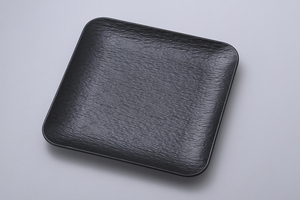 Popolare ristorante all'ingrosso Hotel a Buffet bar cibo piatto materiale melamina piatto quadrato in pietra opaca Texture piatto - Product Image 2