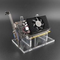 PCWINMAX Geforce GT 610 1GB GDDR3 Low Profile Graphics Card Single Fan Cooling OEM ODM for Desktop PC Upgrade HTPC