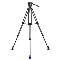 Trépied vidéo en aluminium léger pour prise de vue en Studio, charge utile de 4KG, trépied réglable en hauteur, livraison gratuite
