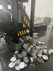 Kim loại đóng viên Báo Chí/phế liệu nhôm chip đóng viên máy/Đồng phế liệu bánh Máy ép - Product Image 4