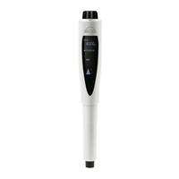 Pipette électronique réglable 0,1-10000uL, pipette numérique rechargeable par USB, double écran, pipette de laboratoire