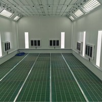 Cabina de Pintura Automotriz Profesional para Taller de Reparación de Carrocería