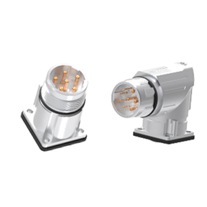 IP67 Waterproof M23 <strong>Circular</strong> <strong>Connector</strong> Attachmentscrew Rear Panel Mount Signal For Automation 6P/8P Solder - Product Image 3