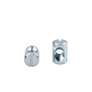 Hot Selling Wholesale M6 M8 Steel Galvanized Sleeve Barrel Nut With Middle Or Eccentric Hole