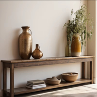 Prix d'usine Hôtel Villa Personnalisation Bois Meubles anciens Couloir intérieur Entrée Console chinoise Table pour salon