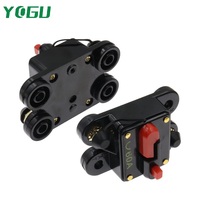 Dispositif de protection de circuit bipolaire YOGU, type réinitialisable avec bouton de réinitialisation pour camping-car, protection contre les surcharges de courant continu