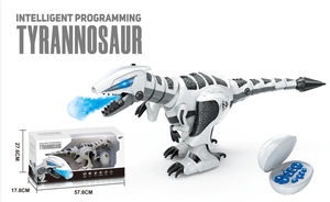 MILI RC Robot <span class=keywords><strong>dinosaure</strong></span> jouet pour adultes et enfants électrique marche télécommande modèle animal avec chant et danse caractéristiques - Product Image 5
