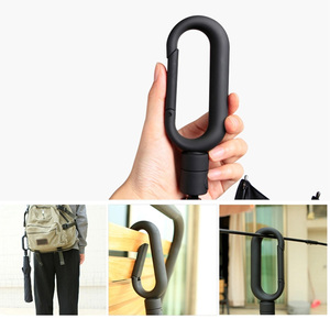 Giá Rẻ 2 Gấp Ô Tự Động Tùy Chỉnh Logo Mới Thiết Kế Ô Oem Với Carabiner Xử Lý - Product Image 6
