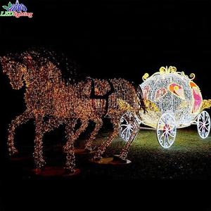 سندريلا الجميلة لليقطين من أجل الزفاف وتزيين أعياد الميلاد في الأماكن الخارجية - Product Image 6