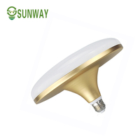 Ampoule LED UFO pour usage intérieur Foshan B22 60w 20w 30w 40w 50w, lumière LED en aluminium + plastique E27, 3000K 4000K 6500K 7000K 10000K