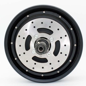 12 인치 3000W 고성능 무브러시 전기 단 하나 바퀴 허브 모터 - Product Image 6