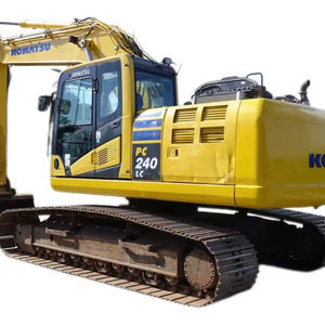 Komatsu PC240lc d'origine japonaise de haute qualité a utilisé l'excavatrice 24TON grande pelle hydraulique de seau de chenille Pc240 - Product Image 1