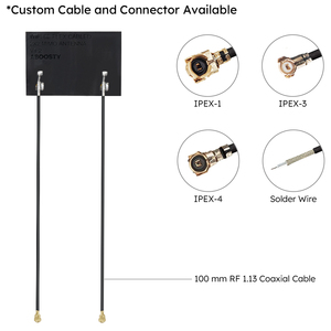 Antena Interna Adhesiva Aboosty AIWF028 WiFi 6E 2x2 <span class=keywords><strong>MIMO</strong></span> FPC 2.4G 5G 6G de Alta Eficiencia para Router y Puerta de Enlace IoT - Product Image 4