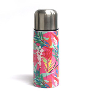 Vaso Térmico GZYSL con Diseño de Flamencos, Doble Pared de Acero Inoxidable, Aislamiento al Vacío de 24 Horas, con Indicador de Temperatura - Product Image 4