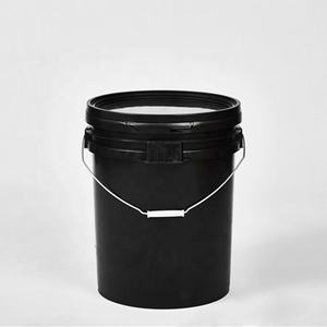 The Most Popular Food Grade Small Square Packaging Storage Plastic Buckets With Lids And Handles