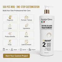 Traitement à la kératine professionnel sans formaldéhyde, crème lissante pour cheveux à base de protéines, crème lissante à la kératine brésilienne