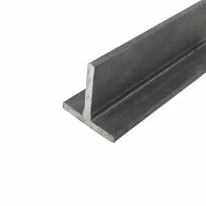 Barra t de aço galvanizada, barra de t de aço estrutural leve quente rolada 30mm t bar 40mm t seção postagem de cerca