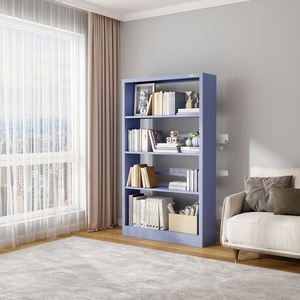 Best Sales <strong>Children</strong> Bookcase Metal Book Shelf for Home Colorful Book Shop Furniture Cheap Library <strong>Bookshelf</strong> - Product Image 5