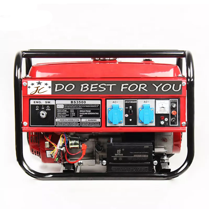 Taizhou JC Gasoline <strong>Generator</strong> Price Dc Natural 2kw 3kw 4kw 5kw 7kw 10kw 10000w 12kw Electric Gasoline Power Petrol <strong>Generators</strong>