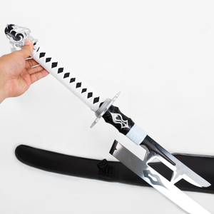 Espada de Juguete Réplica Katana de 107 cm, Negra, de Nier Automata, Modelo White Contract, Anime Virtuous Treaty - Product Image 1