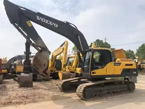 Ekskavator bekas Volvo 250D jalur biaya rendah digunakan Volvo 250DL kualitas tinggi digunakan 25 ton Volvo