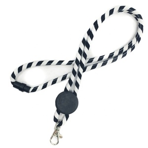 Tùy Chỉnh Đôi Màu Sắc Vòng Nylon Dây Dây Buộc Với Dệt Nhãn Vòng Chìa Khóa Dây Dây Buộc Cho Đồ Nội Thất Ngoài Trời Móc Chìa Khóa Dây Đeo - Product Image 2