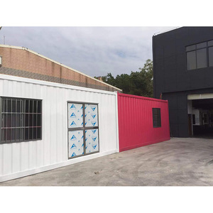 บ้านคอนเทนเนอร์ดัดแปลงทรงสี่เหลี่ยมผืนผ้า ความหนามาตรฐาน โรงงานผลิต ออกแบบสำหรับอุตสาหกรรม ติดตั้งนอกสถานที่ - Product Image 1