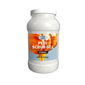 Galon Pedi Scrub gula perawatan Spa kaki pedikur Scrub gula pengelupasan susu madu pedikur Gel