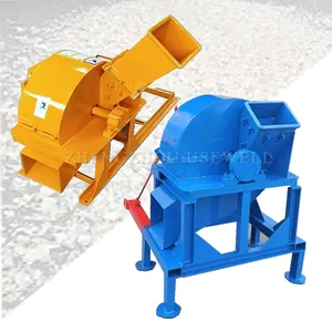 Mobile Wood Diesel Engine Crusher Machine Fine Tree Electric Shredder Wood Chipper Garden Shredder Wood Chipper Machine 15hp