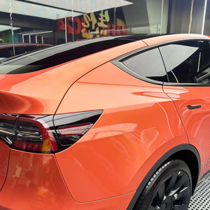 WRAPMASTER Rollo <span class=keywords><strong>de</strong></span> Vinilo para Envolver Autos, Color Naranja <span class=keywords><strong>Golfo</strong></span>, 5 pies x 56 pies, Acabado Metálico Brillante, para Protección <span class=keywords><strong>de</strong></span> Vehículos - Product Image 6
