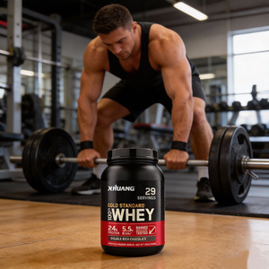 مسحوق بروتين مصل اللبن للياقة البدنية للبالغين 50 جرام+، لنمو العضلات وزيادة الوزن، تغذية رياضية، مصنع OEM - Product Image 3