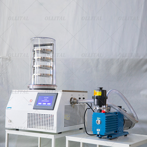 Chất lượng cao đóng băng Máy sấy đóng băng máy sấy để làm Trái Cây Rau thực phẩm đông khô sản phẩm để bán - Product Image 4