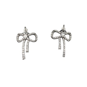 Bowknot Design Pure Stud Boucle D'oreille Cadre De Montage Au750 18K Or Perles Boucles D'oreilles Fine Bijoux <span class=keywords><strong>Base</strong></span> Montures Accessoires Résultats - Product Image 1