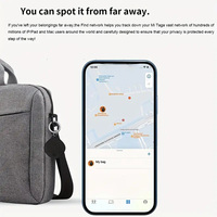 Meilleure vente MFi Wireless Smart GPS Pet Tracker Simple Anti-Lost Dog Locator Device